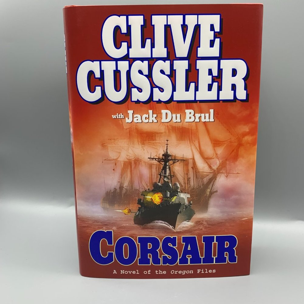 Corsair Hardcover Fiction Novel by Clive Cussler  with Jack Du Brul